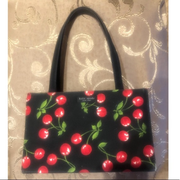 kate spade Handbags - KATE SPADE VINTAGE BUNCH OF CHERRIES BAG